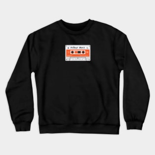 8-Track White Crewneck Sweatshirt